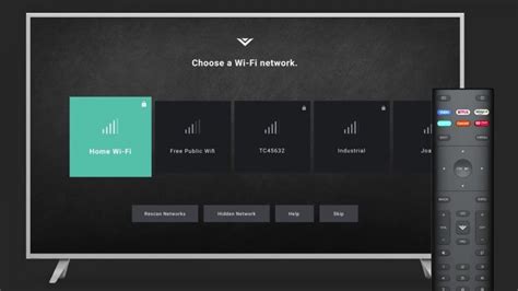 vizio smart tv wifi card|VIZIO smart tv network settings.